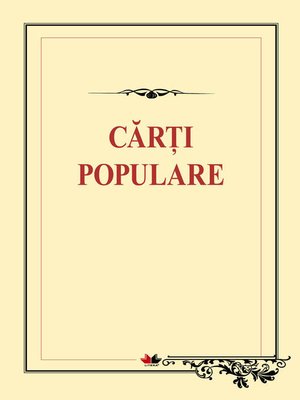 cover image of Cărți populare